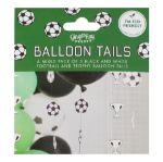 Sort og hvid fodbold ballonhaler
